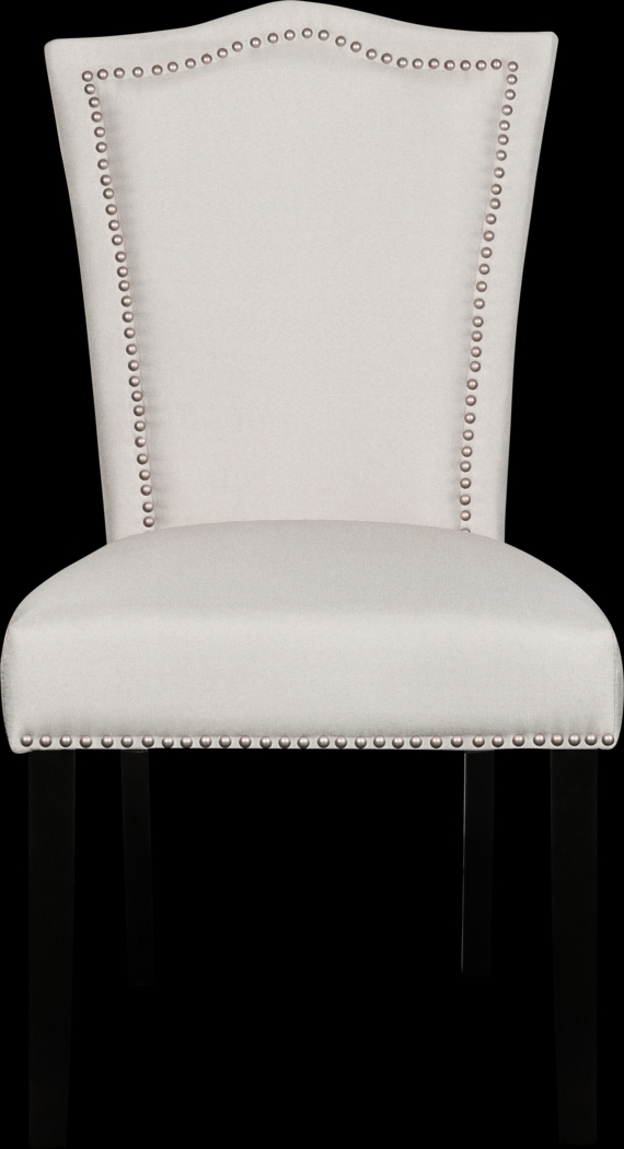 Barles Light Gray Side Chair - Thumbnail - Image 2