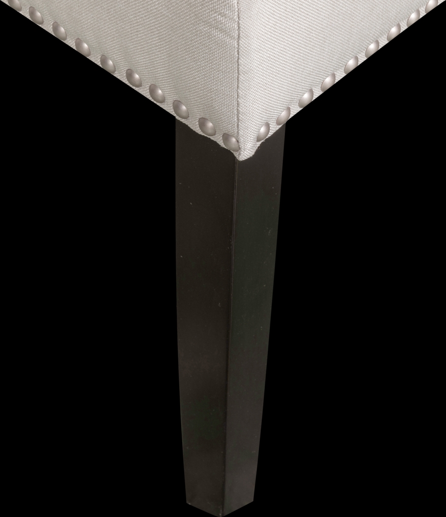 Barles Light Gray Side Chair - Thumbnail - Image 3