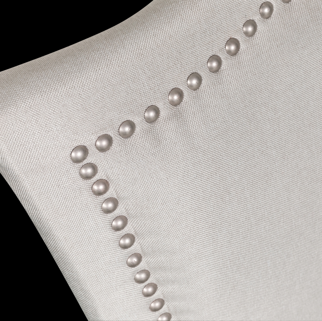 Barles Light Gray Side Chair - Thumbnail - Image 4