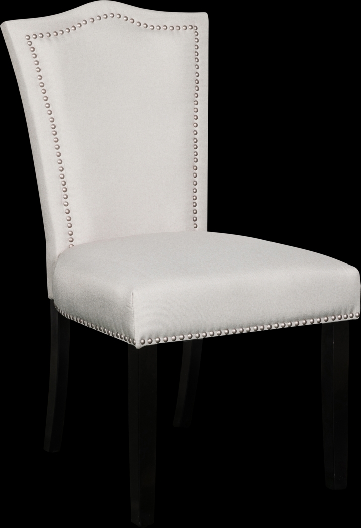 Barles Light Gray Side Chair - Thumbnail - Image 1