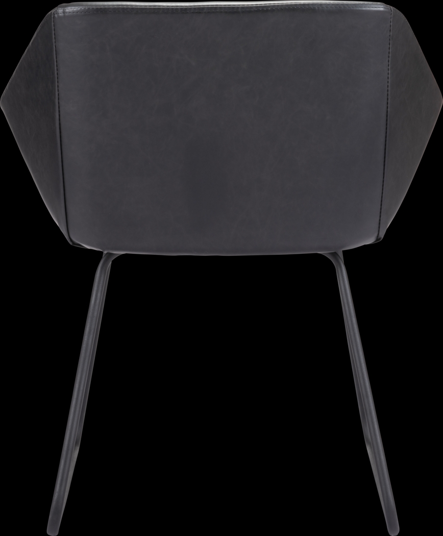 Barliff Black Dining Chair, Set of 2 - Thumbnail - Image 6