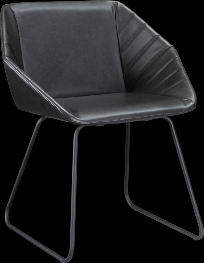 Barliff Black Dining Chair, Set of 2 - Thumbnail - Image 9