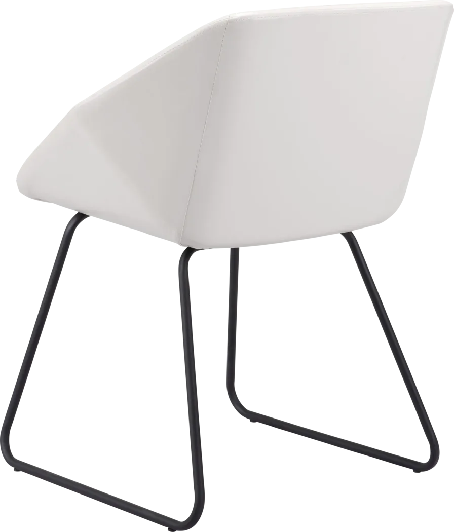 Barliff White Dining Chair, Set of 2 - Thumbnail - Image 5