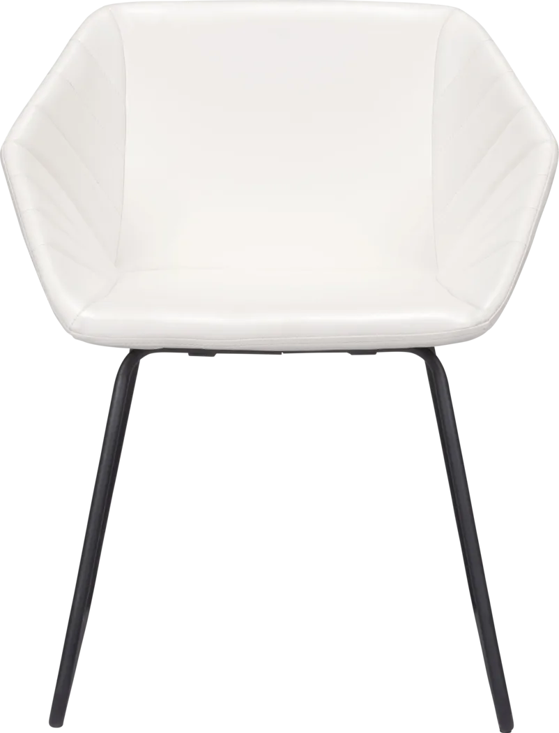 Barliff White Dining Chair, Set of 2 - Thumbnail - Image 7