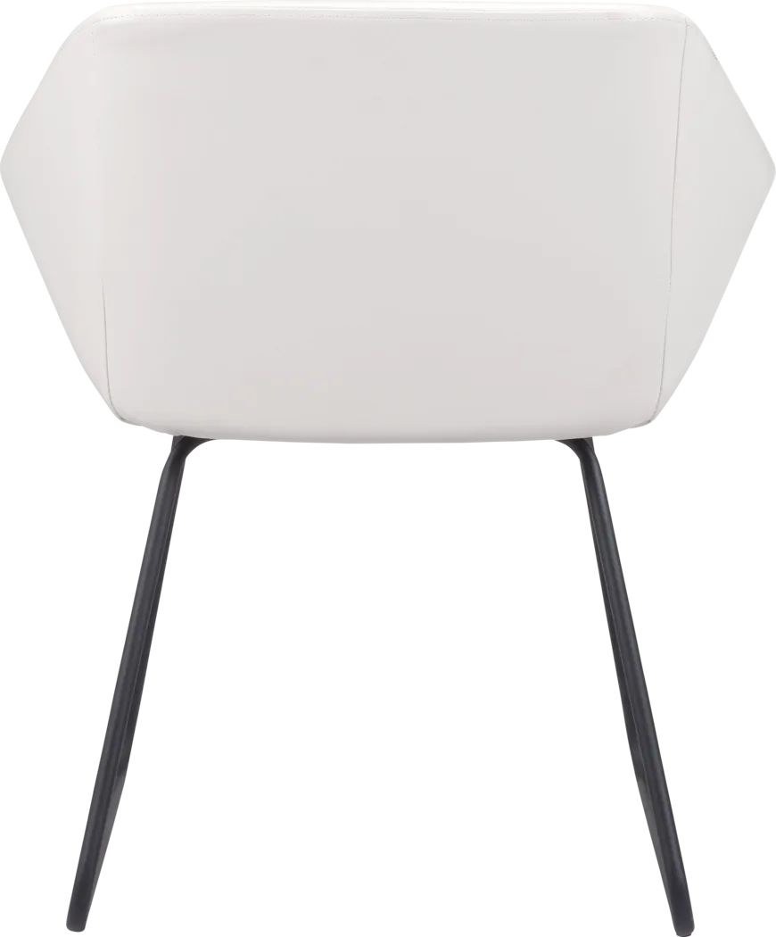 Barliff White Dining Chair, Set of 2 - Thumbnail - Image 9