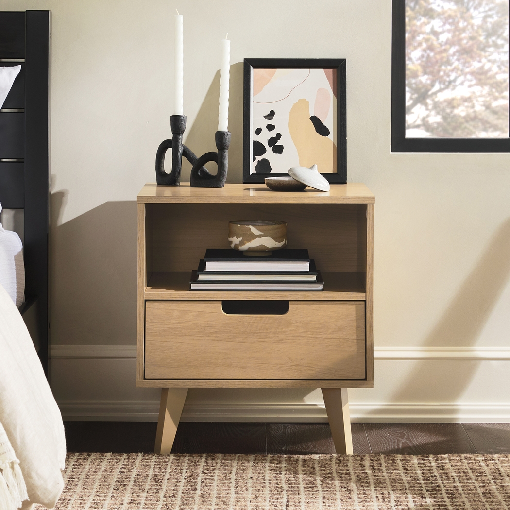 Barmeltter Brown Nightstand - Thumbnail - Image 2