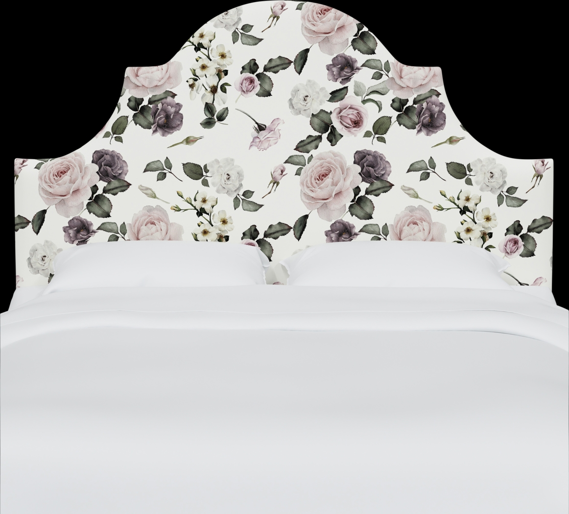 Barn Chic Cream Queen Upholstered Headboard - Thumbnail - Image 2