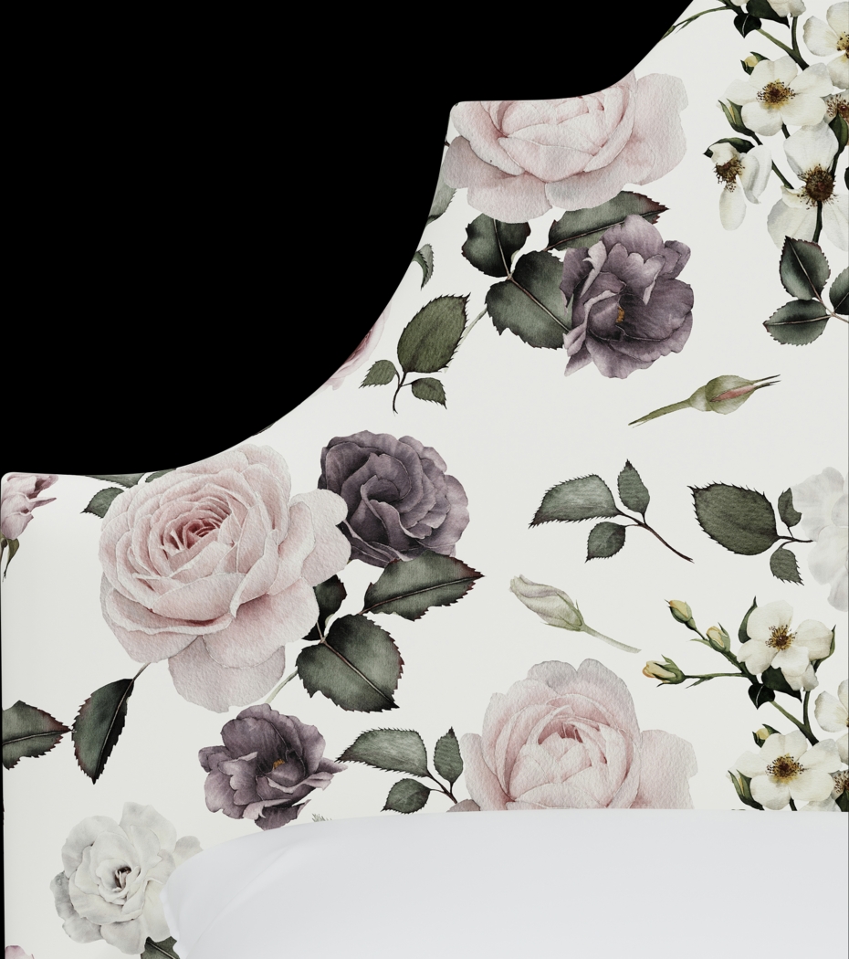 Barn Chic Cream Queen Upholstered Headboard - Thumbnail - Image 4