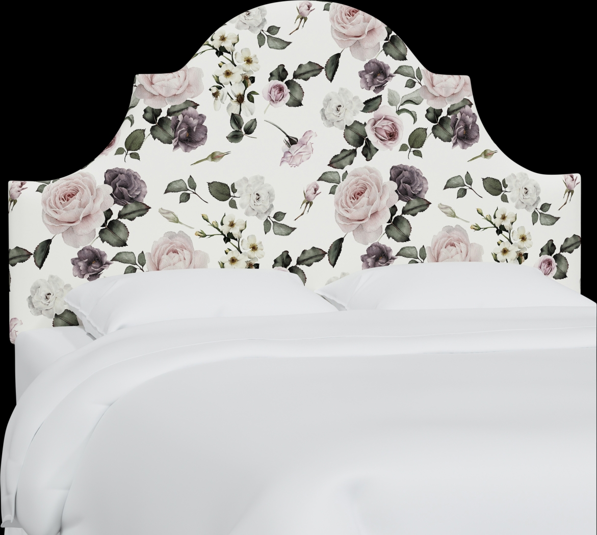 Barn Chic Cream Queen Upholstered Headboard - Thumbnail - Image 1