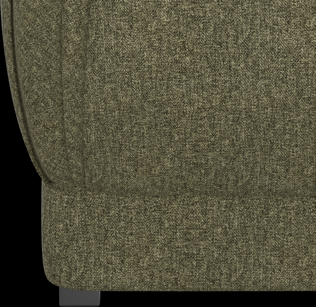 Barn Chic Green Ottoman - Thumbnail - Image 3