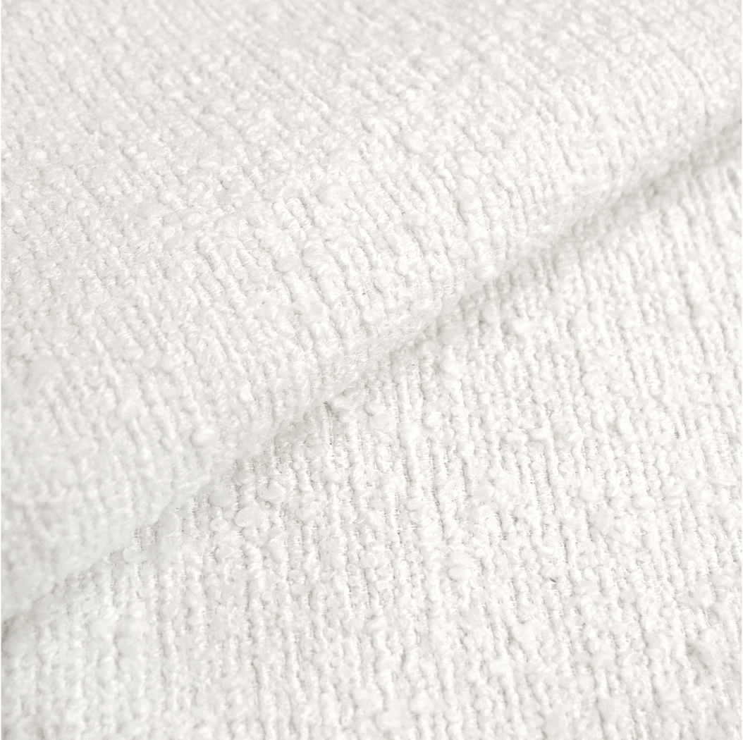 Barn Chic White Ottoman - Thumbnail - Image 4