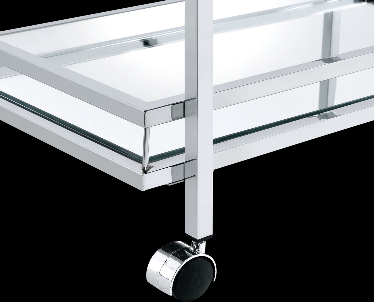 Barnette Silver Bar Cart - Thumbnail - Image 3