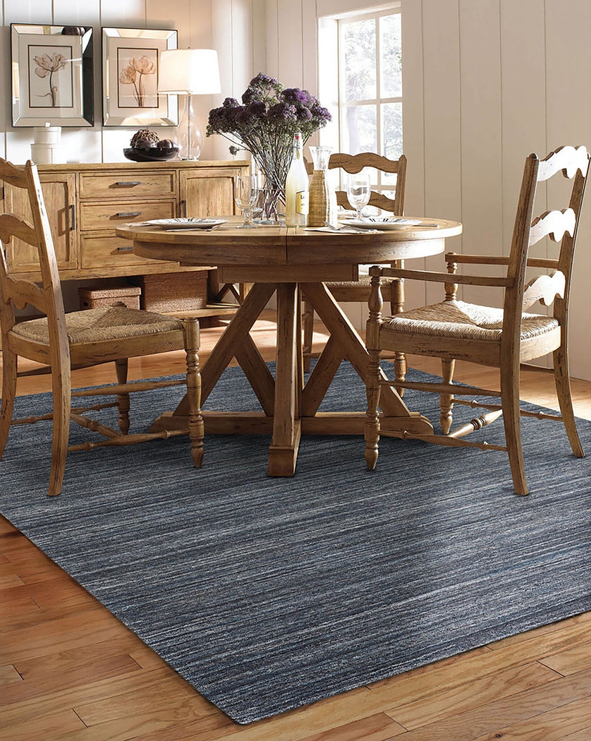 Barnrich Blue 3'6 x 5'6 Rug - Thumbnail - Image 2