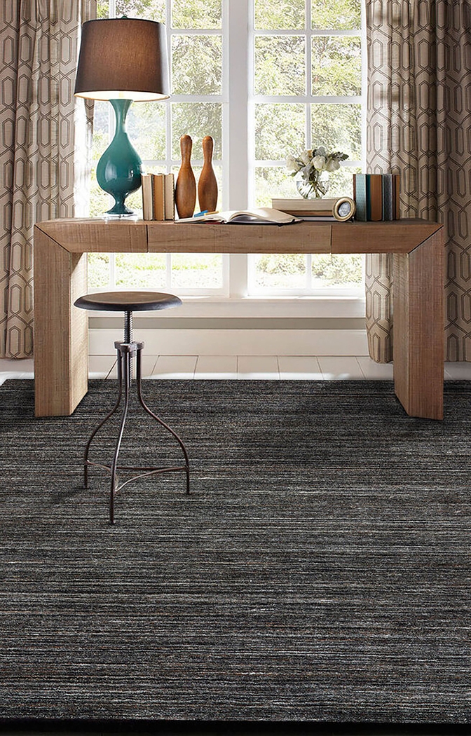 Barnrich Charcoal 8' x 11' Rug - Thumbnail - Image 2