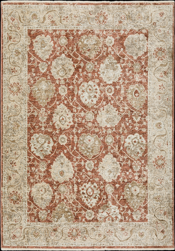 Barnwaki Red 7'10 x 10' Rug - Thumbnail - Image 1