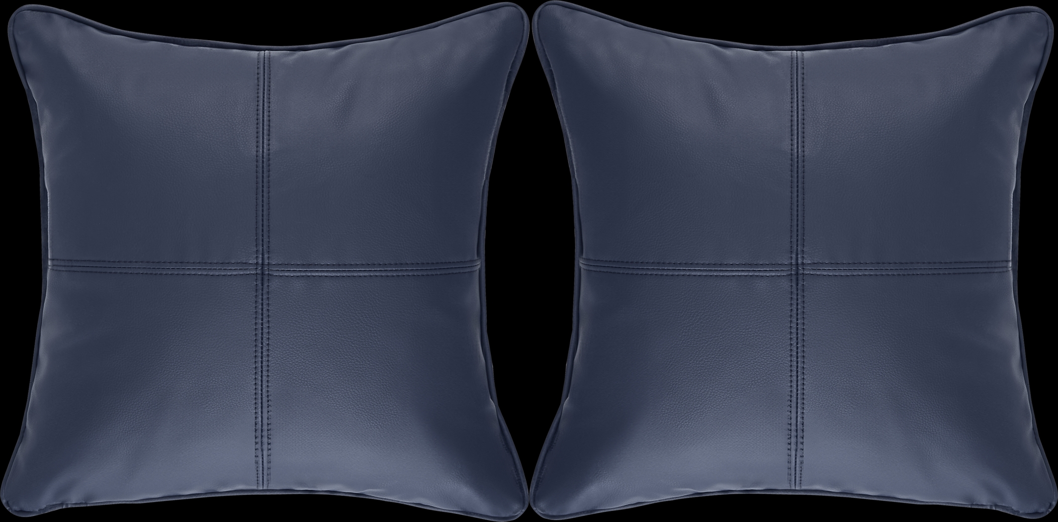 Barnwell Navy Indoor/Outdoor Accent Pillows (Set of 2) - Thumbnail - Image 1