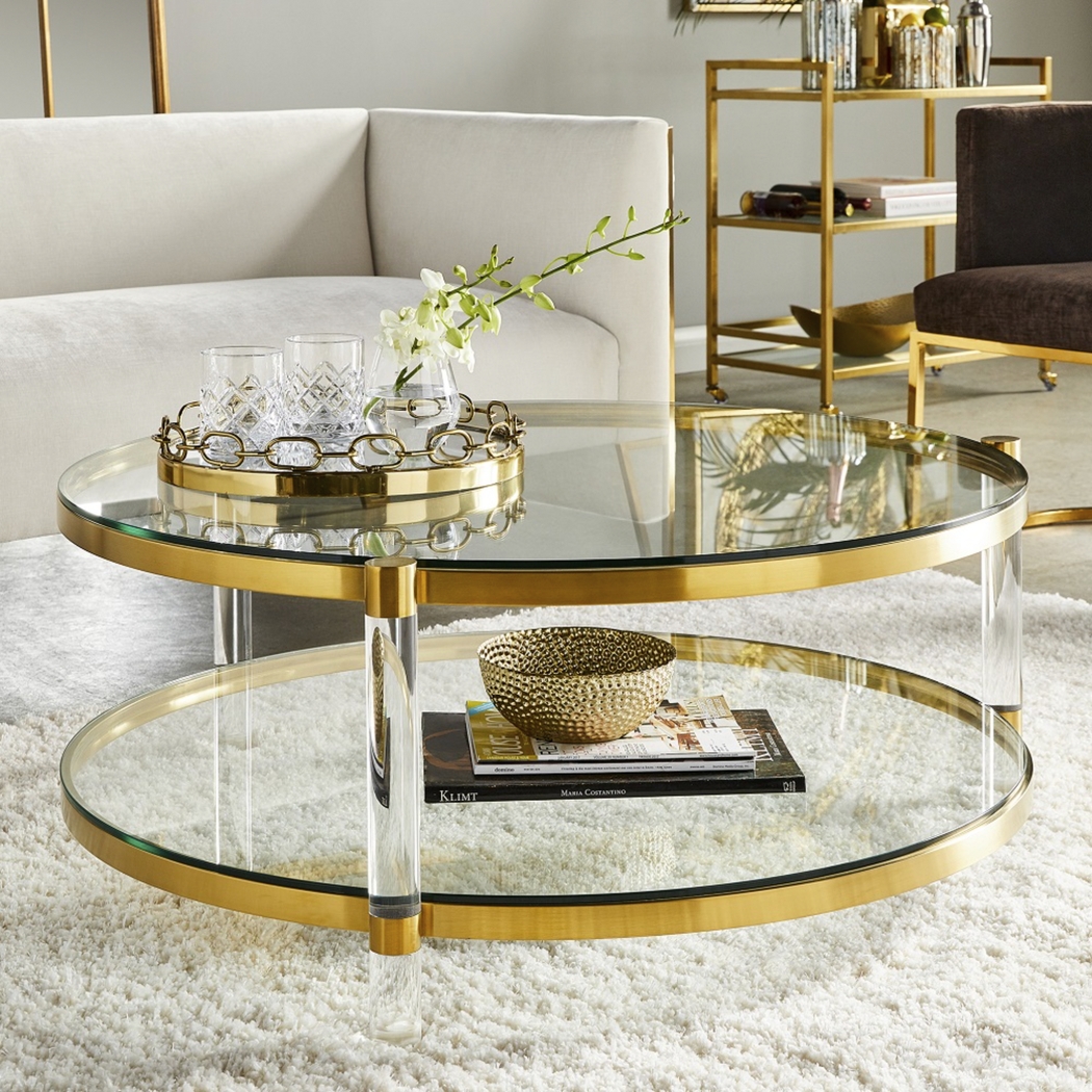 Baronay Gold Cocktail Table - Thumbnail - Image 2