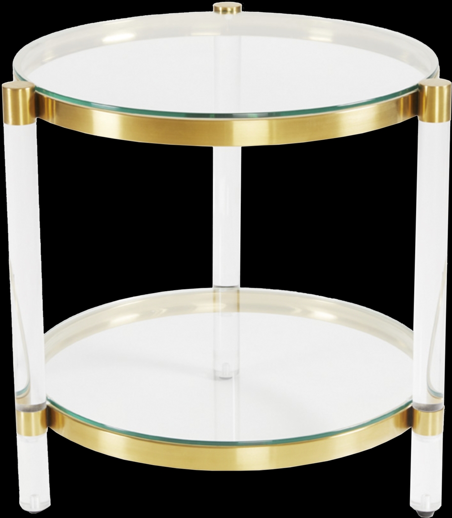 Baronay Gold End Table - Thumbnail - Image 1