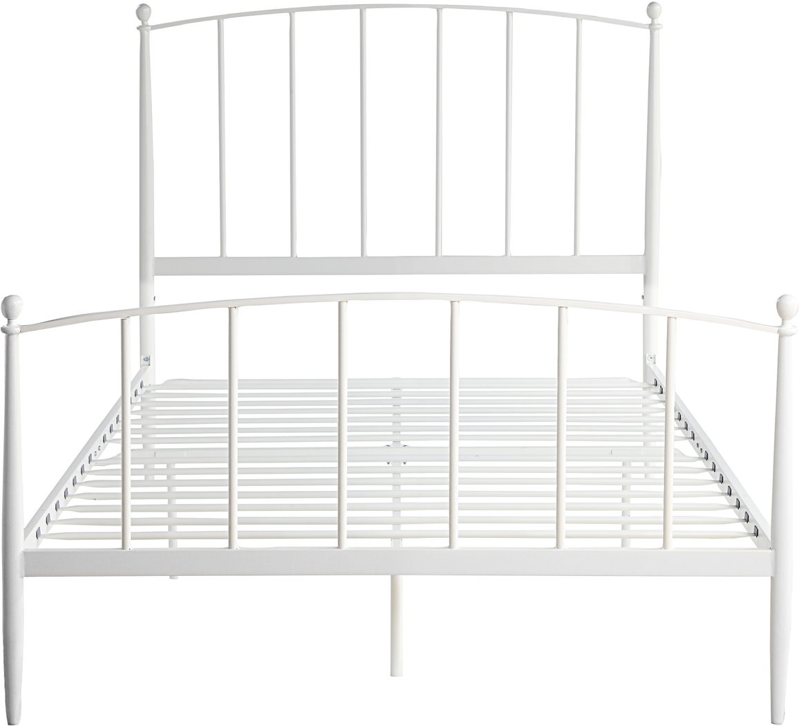 Baronwood White Full Platform Bed - Thumbnail - Image 3