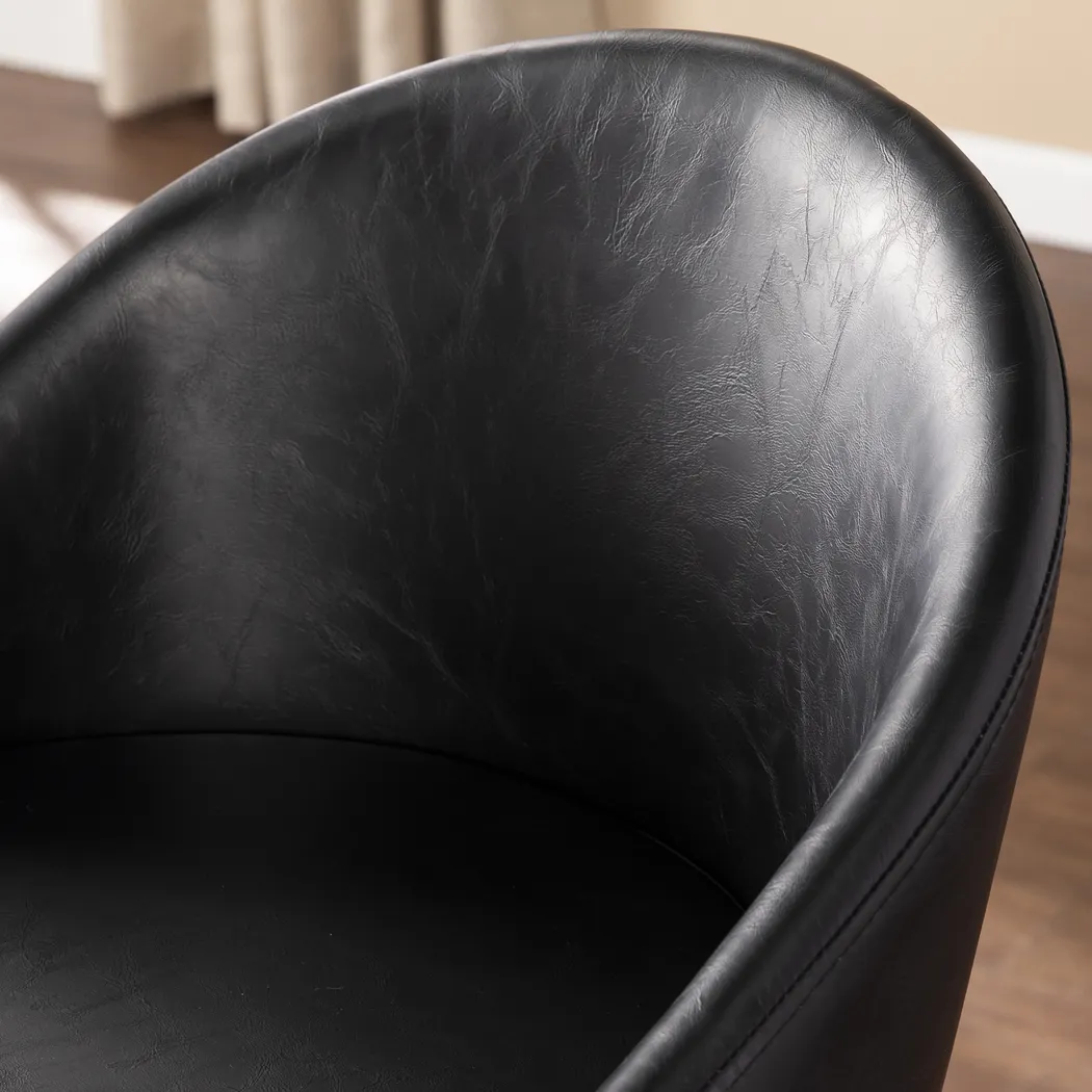 Barony Black Counter Height Stool - Thumbnail - Image 4