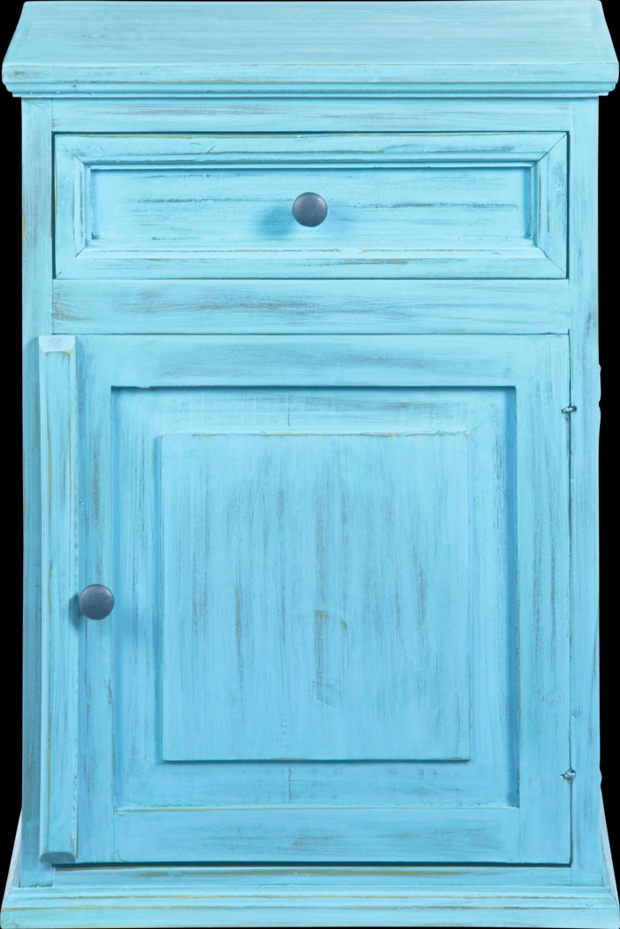 Barpine Blue Nightstand - Thumbnail - Image 4