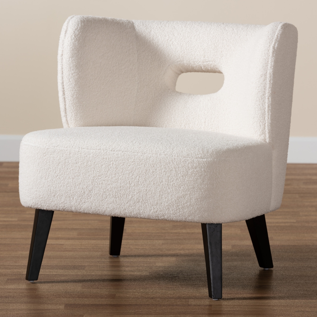 Barrataria Ivory Accent Chair - Thumbnail - Image 8