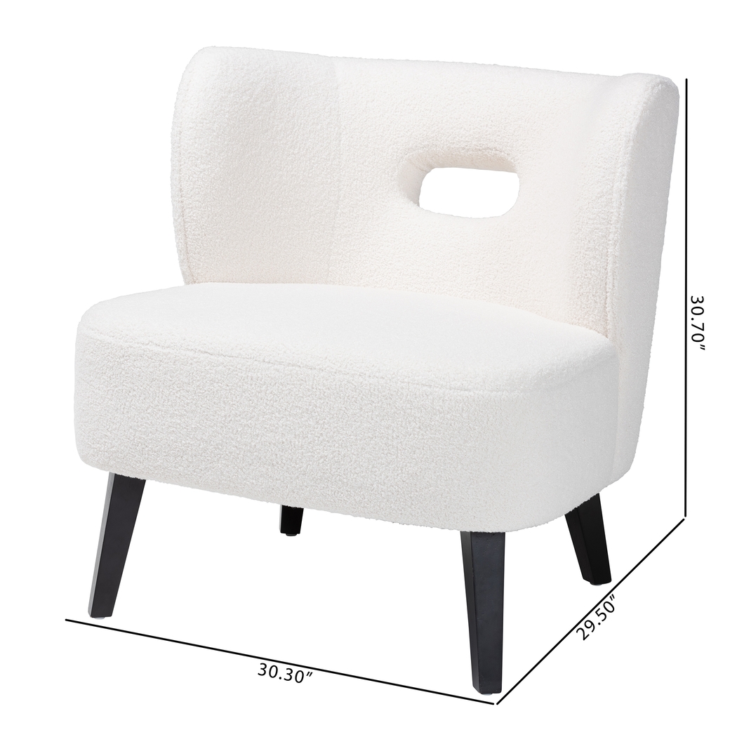 Barrataria Ivory Accent Chair - Thumbnail - Image 10