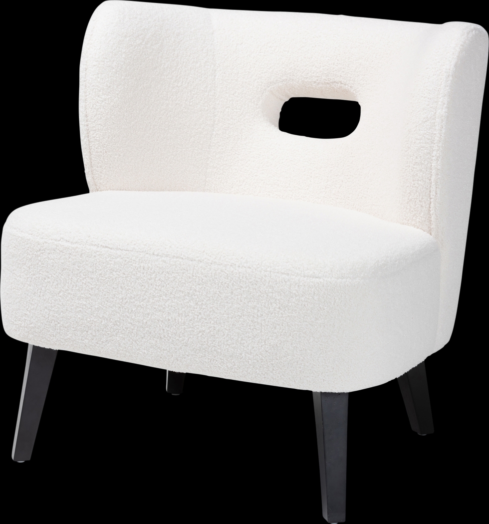 Barrataria Ivory Accent Chair - Thumbnail - Image 1