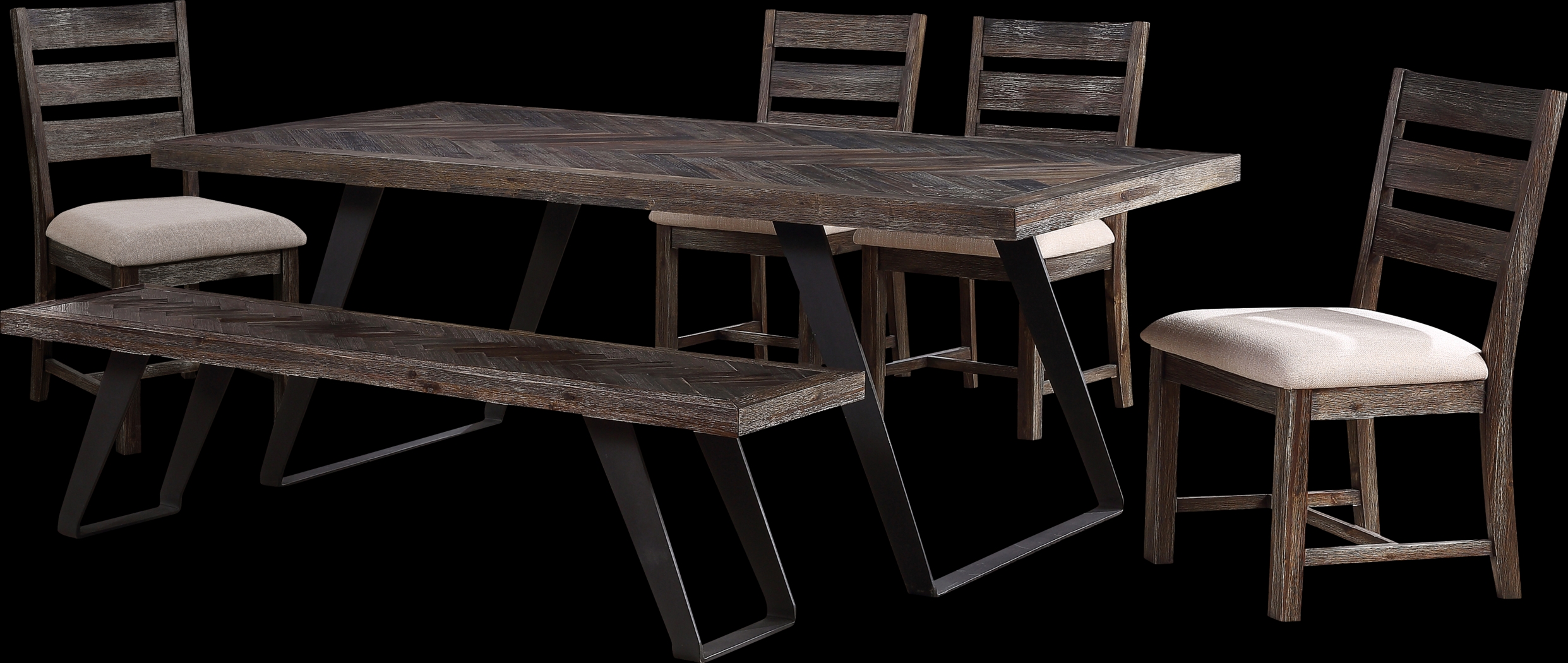 Barremore Brown Accent Bench - Thumbnail - Image 7