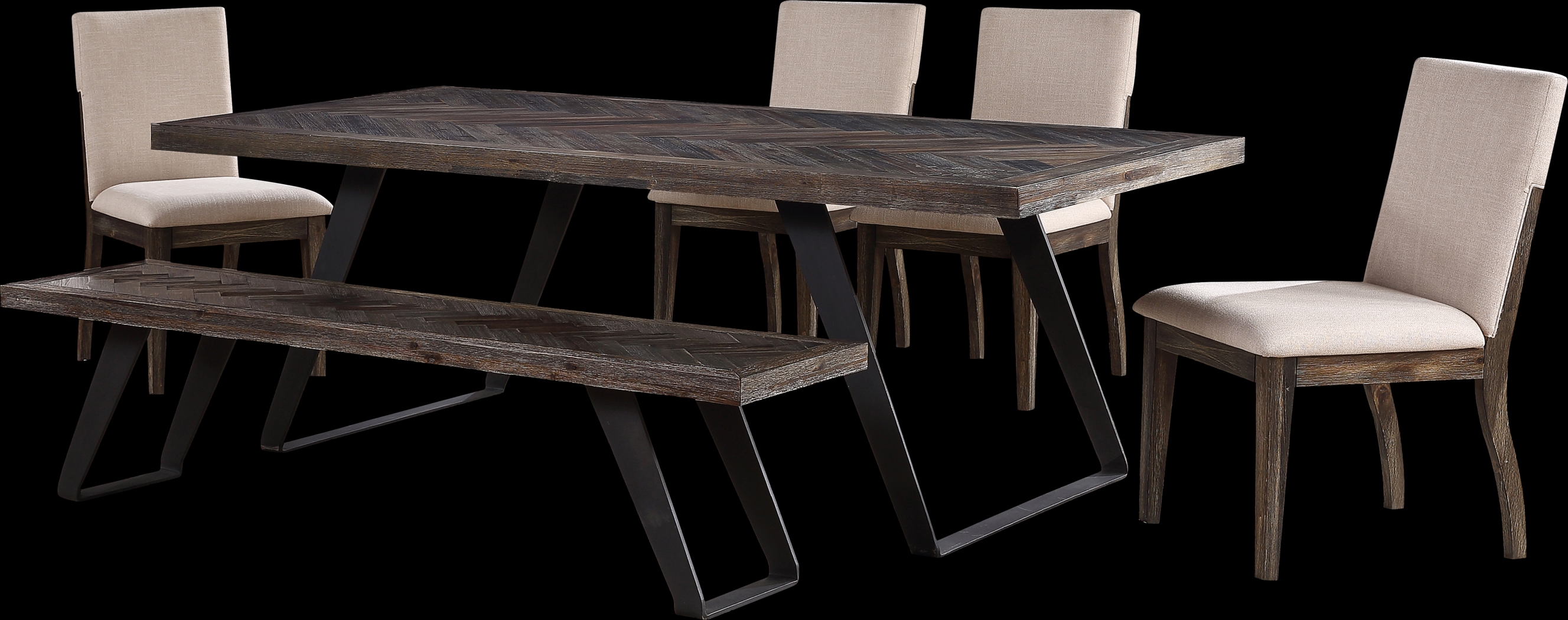 Barremore Brown Accent Bench - Thumbnail - Image 8