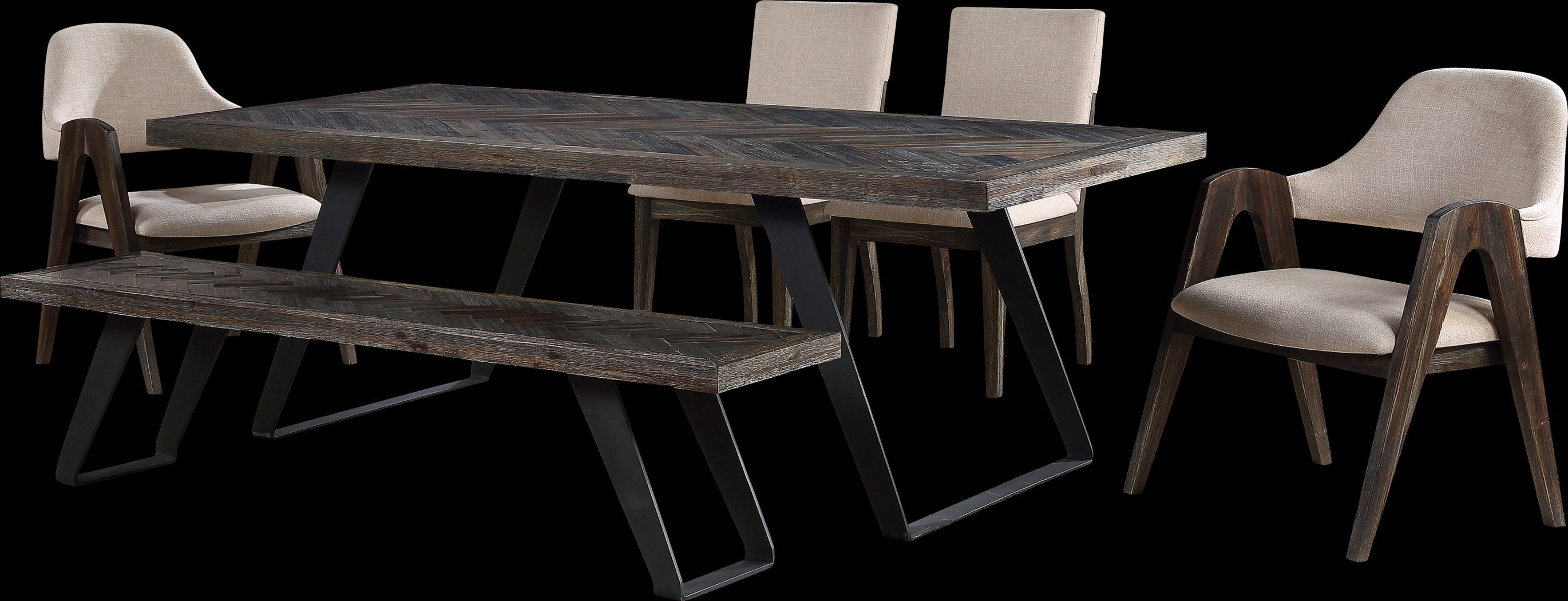 Barremore Brown Accent Bench - Thumbnail - Image 9