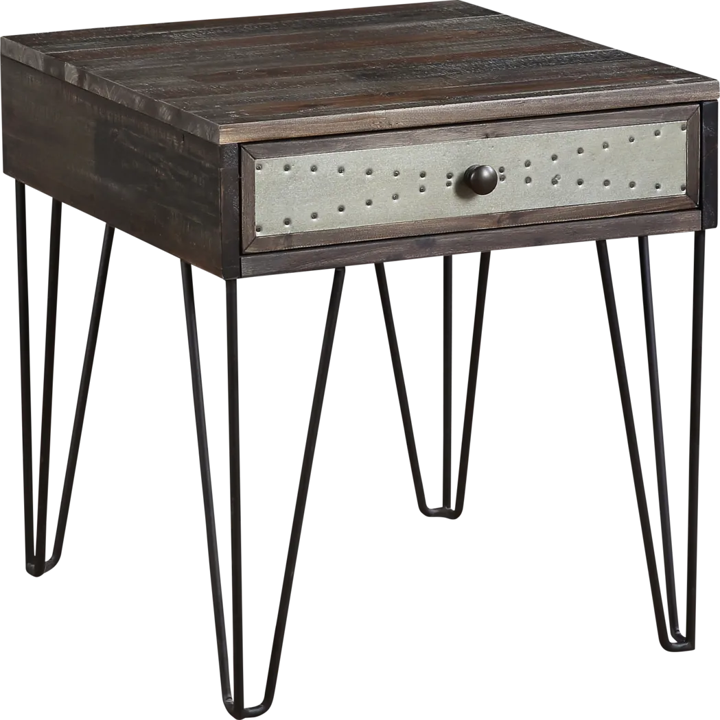 Barremore Brown End Table - Thumbnail - Image 1
