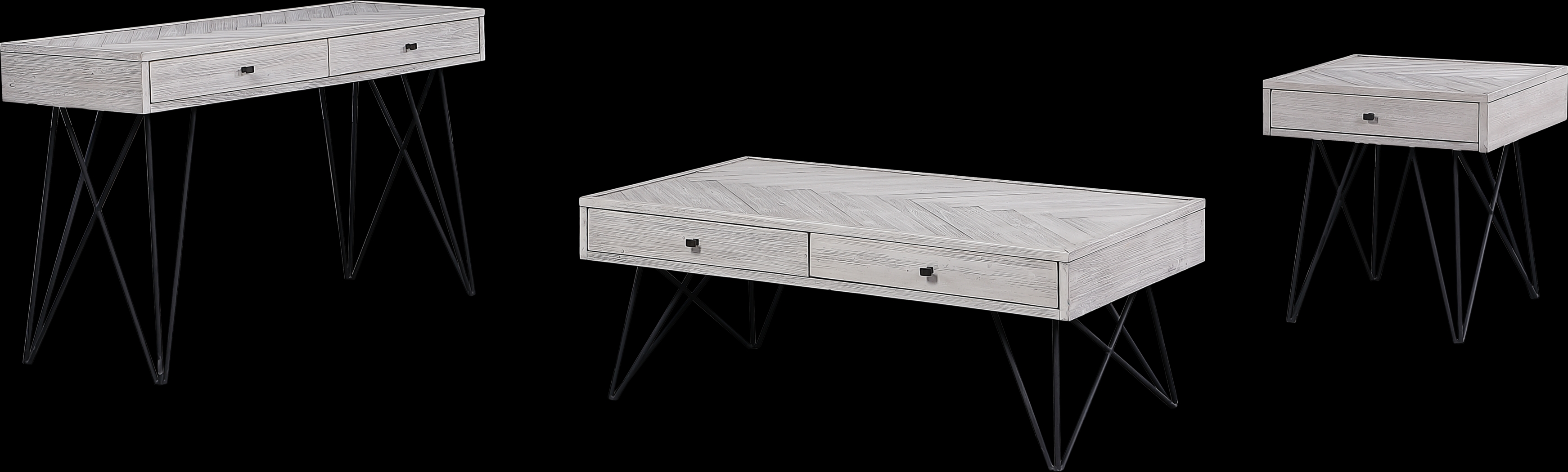 Barremore White Cocktail Table - Thumbnail - Image 6