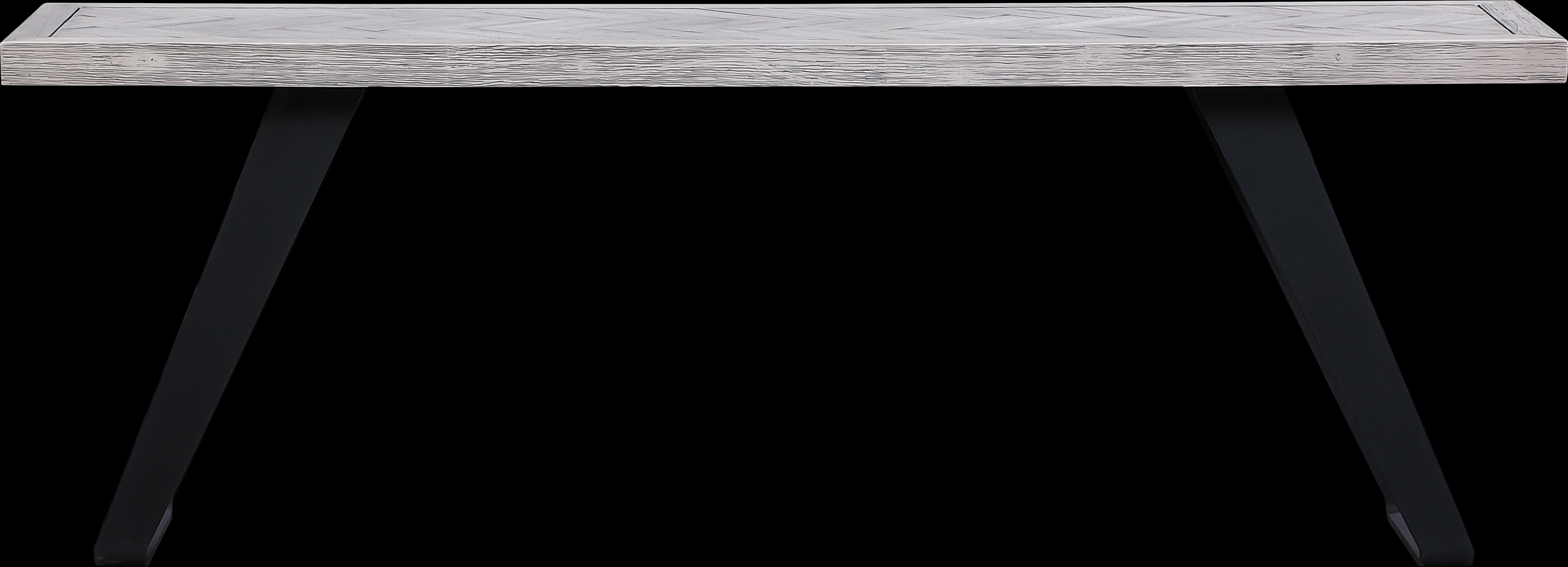 Barremore White Counter Height Bench - Thumbnail - Image 2