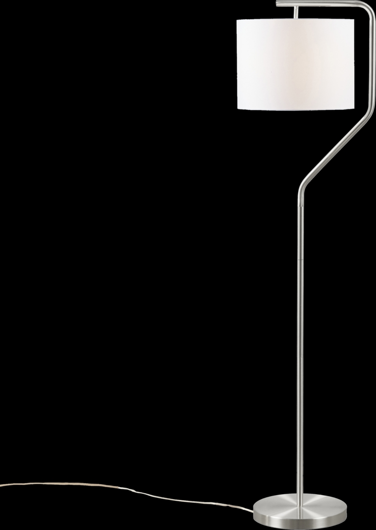 Barrett Alley Silver Floor Lamp - Thumbnail - Image 3