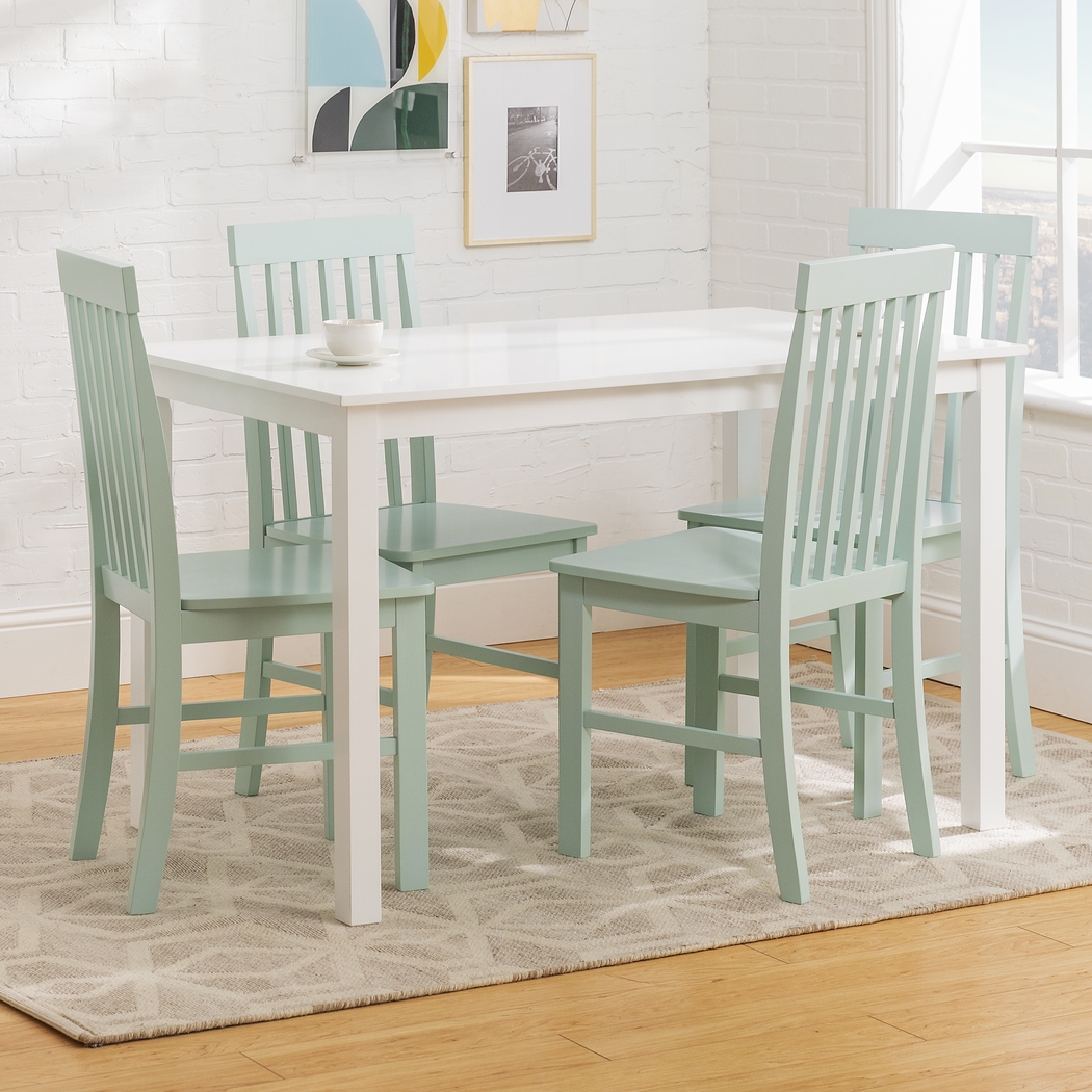 Barrette Green 5 pc. Dining Set - Thumbnail - Image 2