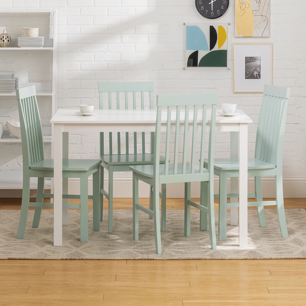 Barrette Green 5 pc. Dining Set - Thumbnail - Image 3