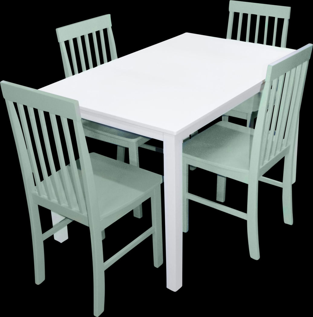 Barrette Green 5 pc. Dining Set - Thumbnail - Image 1