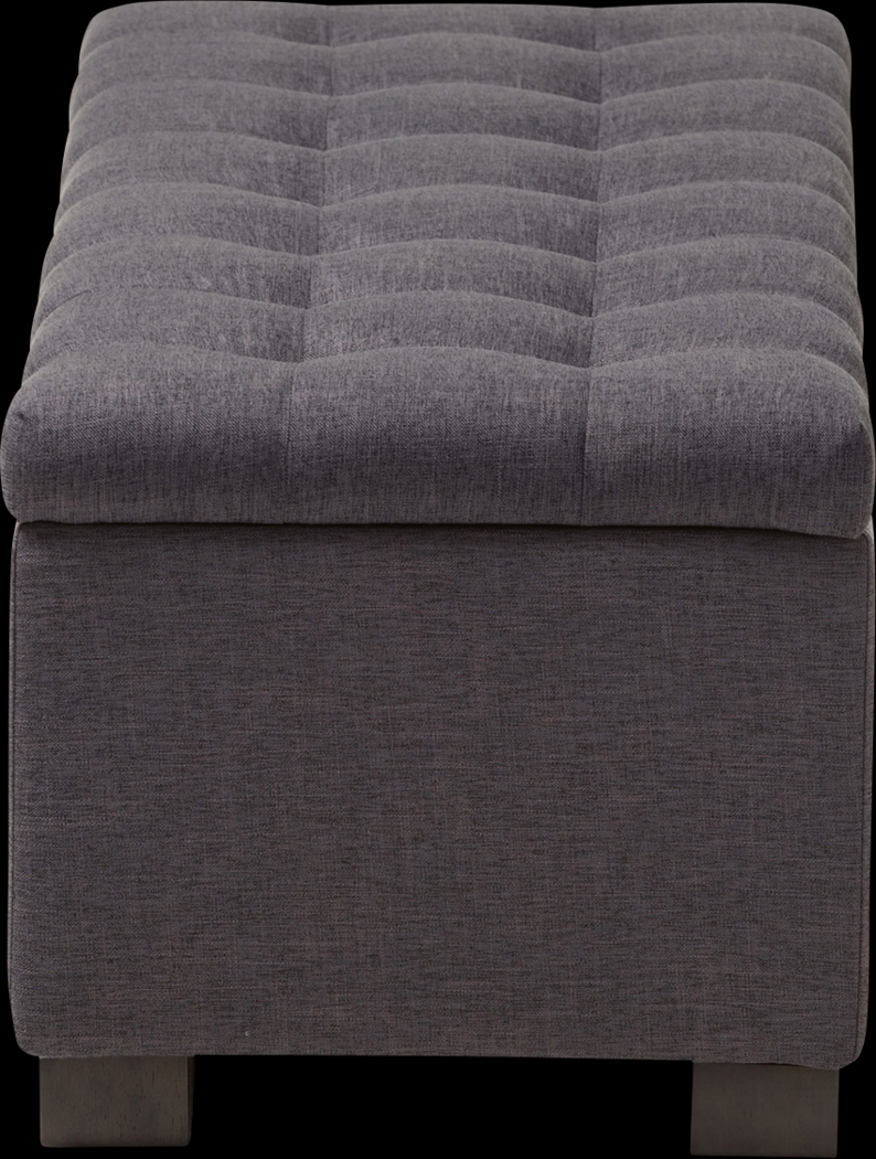 Barrhalla Dark Gray Bench - Thumbnail - Image 6