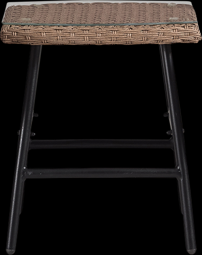 Barrhead Natural Outdoor End Table - Thumbnail - Image 1