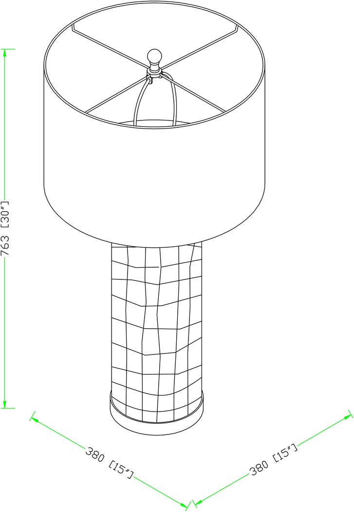 Barrick Shade Gray Lamp - Thumbnail - Image 8