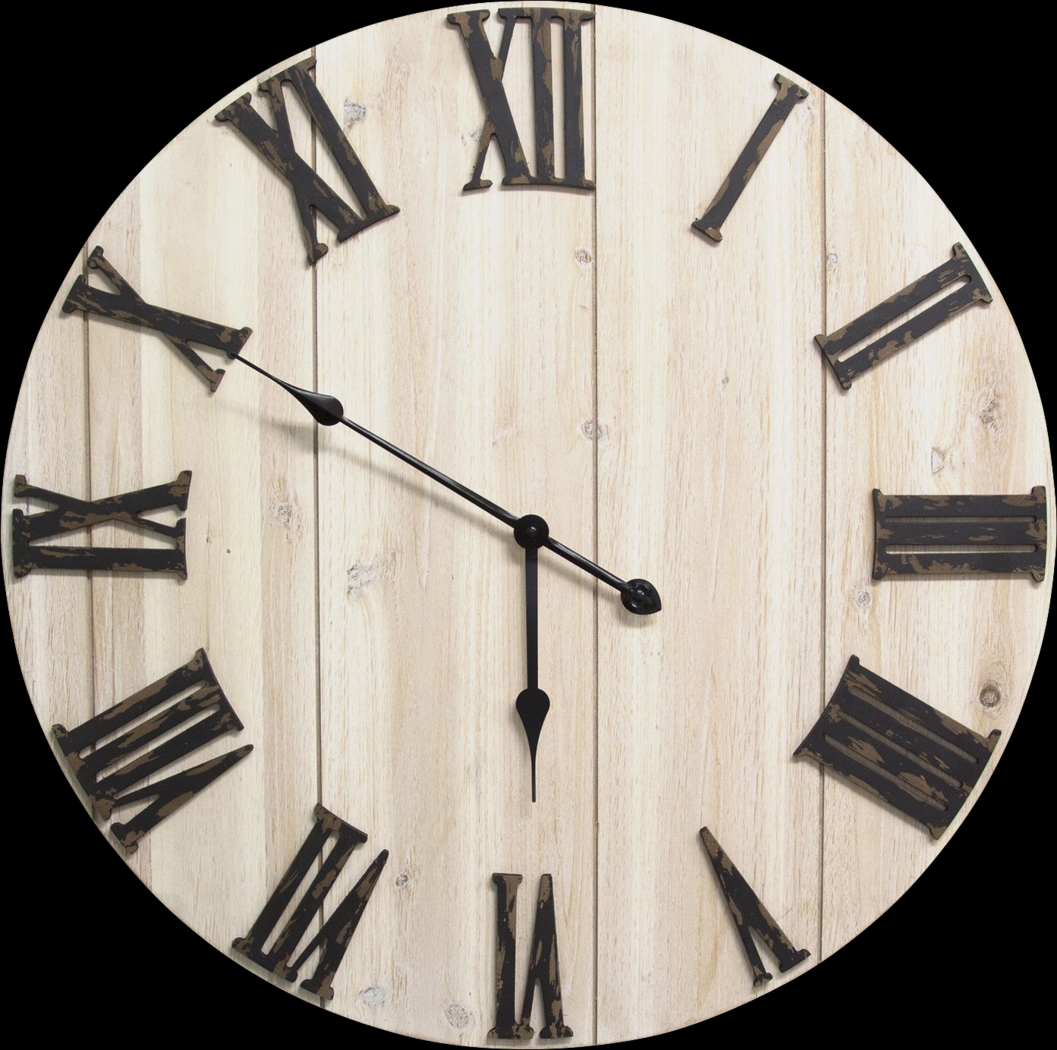 Barrick White Clock - Thumbnail - Image 1