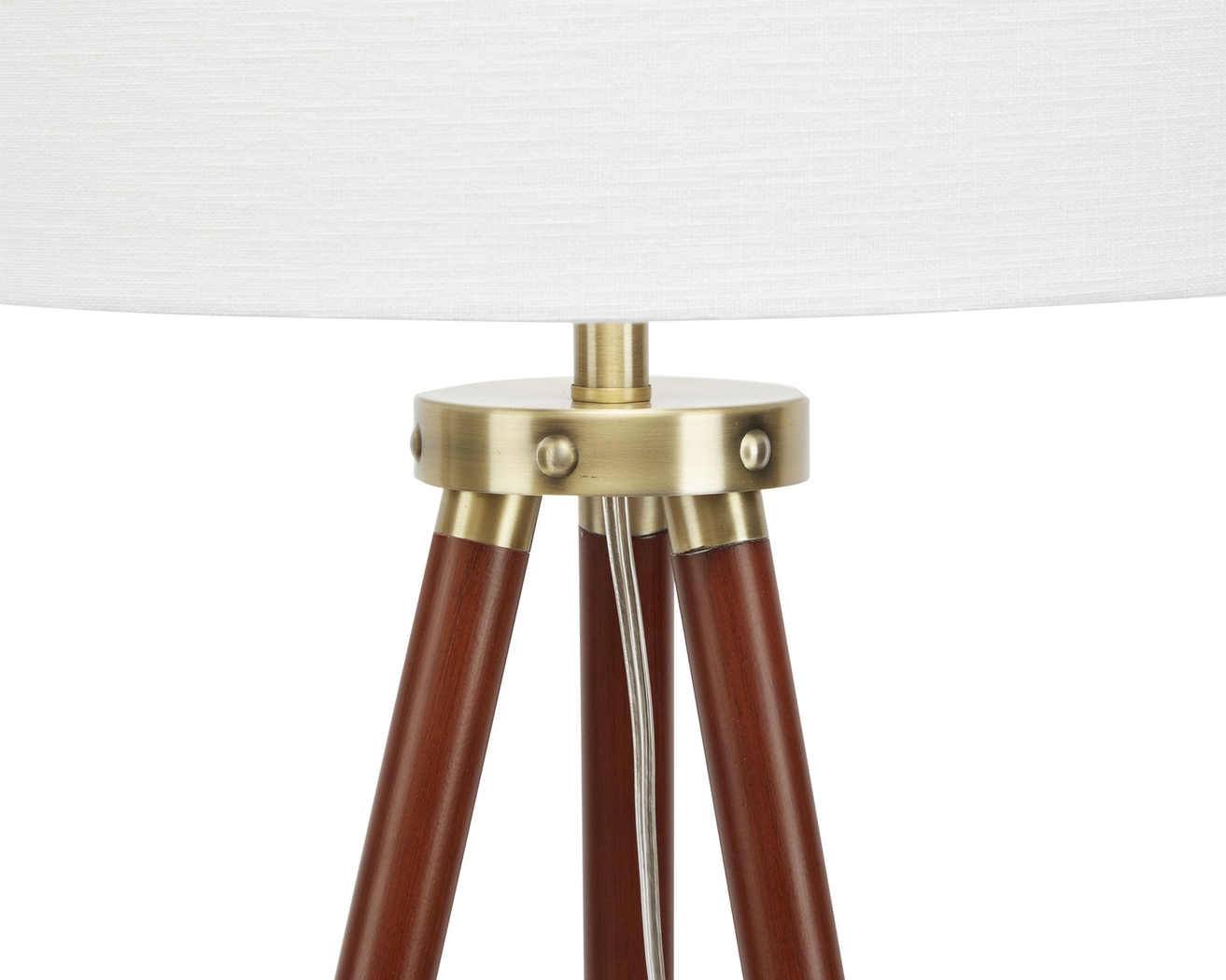 Barriemore Brown Floor Lamp - Thumbnail - Image 3