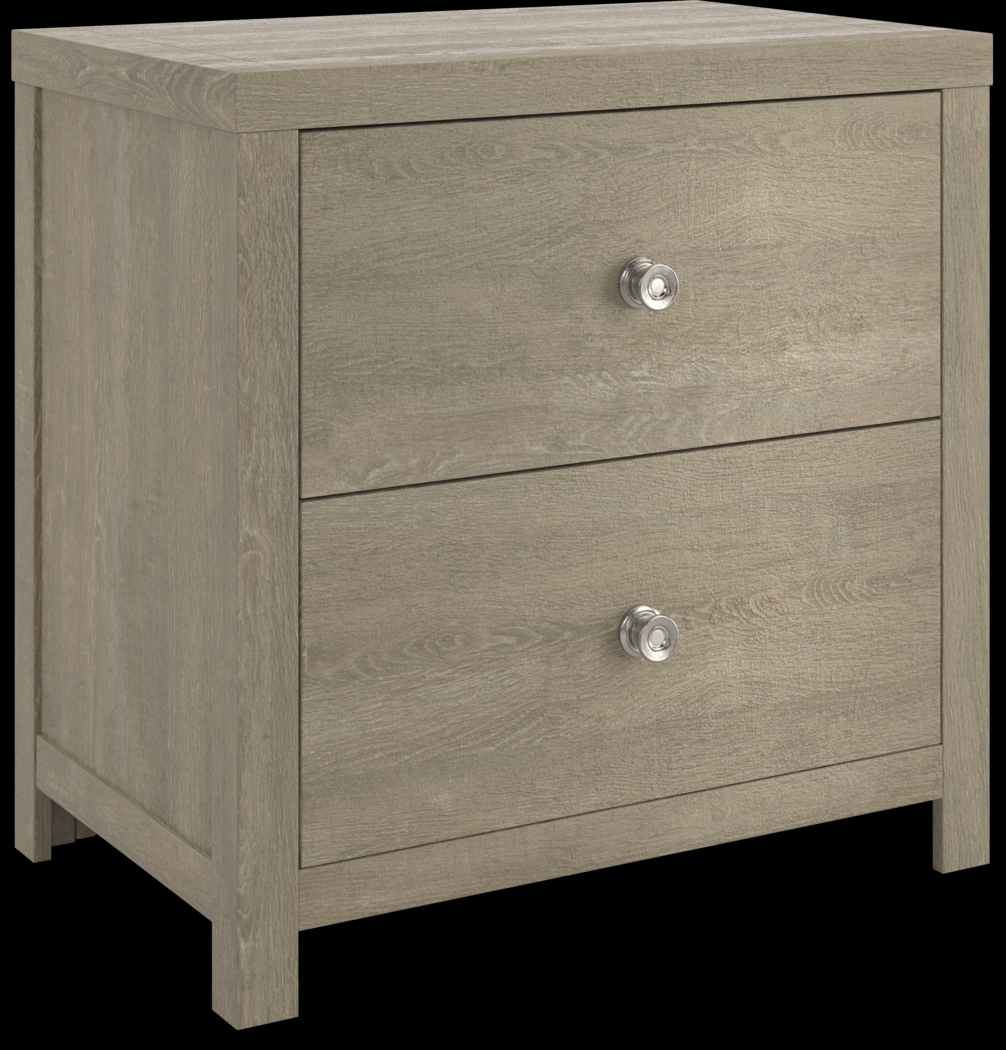 Barringer Place Gray 7 Pc Queen Panel Bedroom - Thumbnail - Image 9