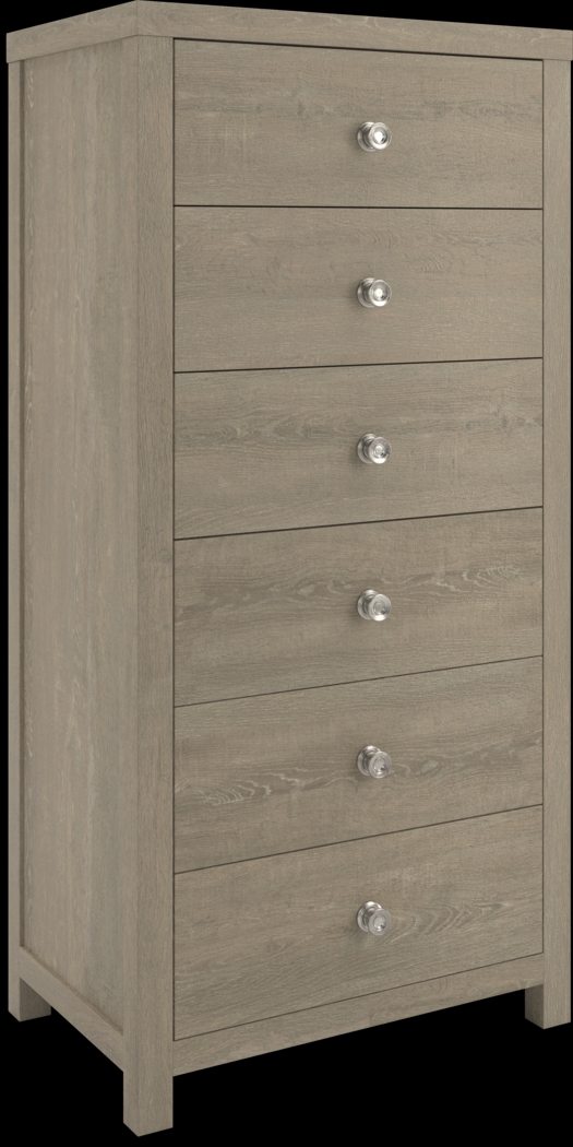 Barringer Place Gray 8 Pc Queen Panel Bedroom - Thumbnail - Image 11