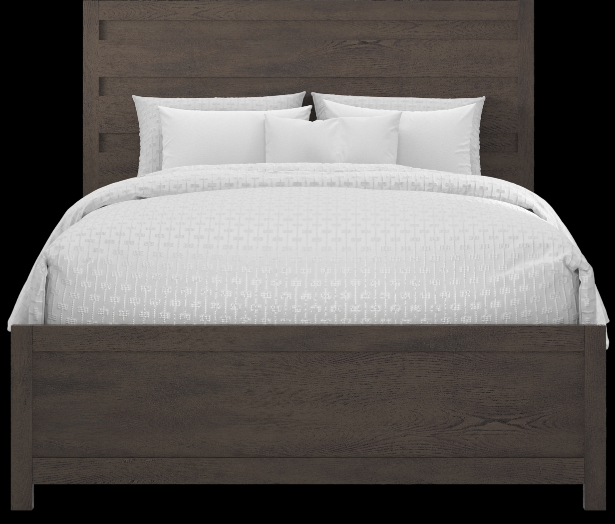 Barringer Place Merlot 5 Pc Queen Panel Bedroom - Thumbnail - Image 4