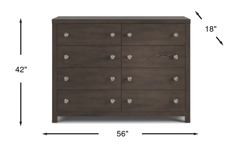 Dimension Image. Please refer to the Dimension Tab on this page for dimension details.