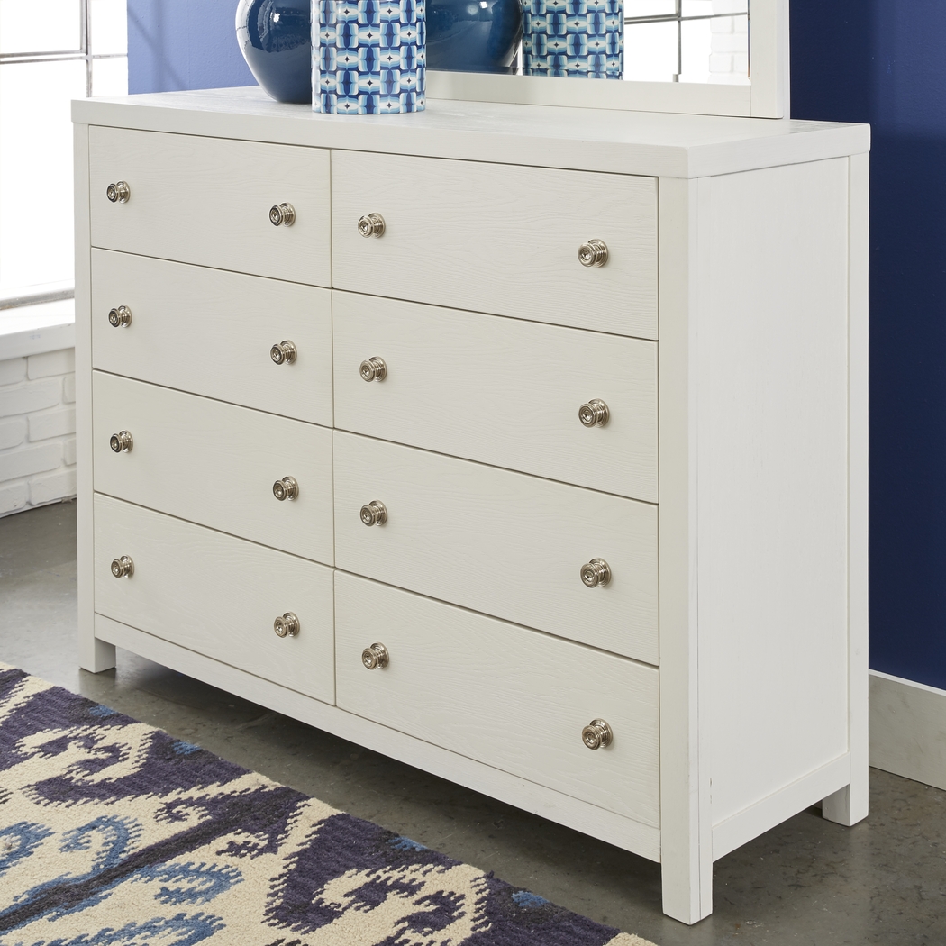 Barringer Place White Dresser - Thumbnail - Image 3