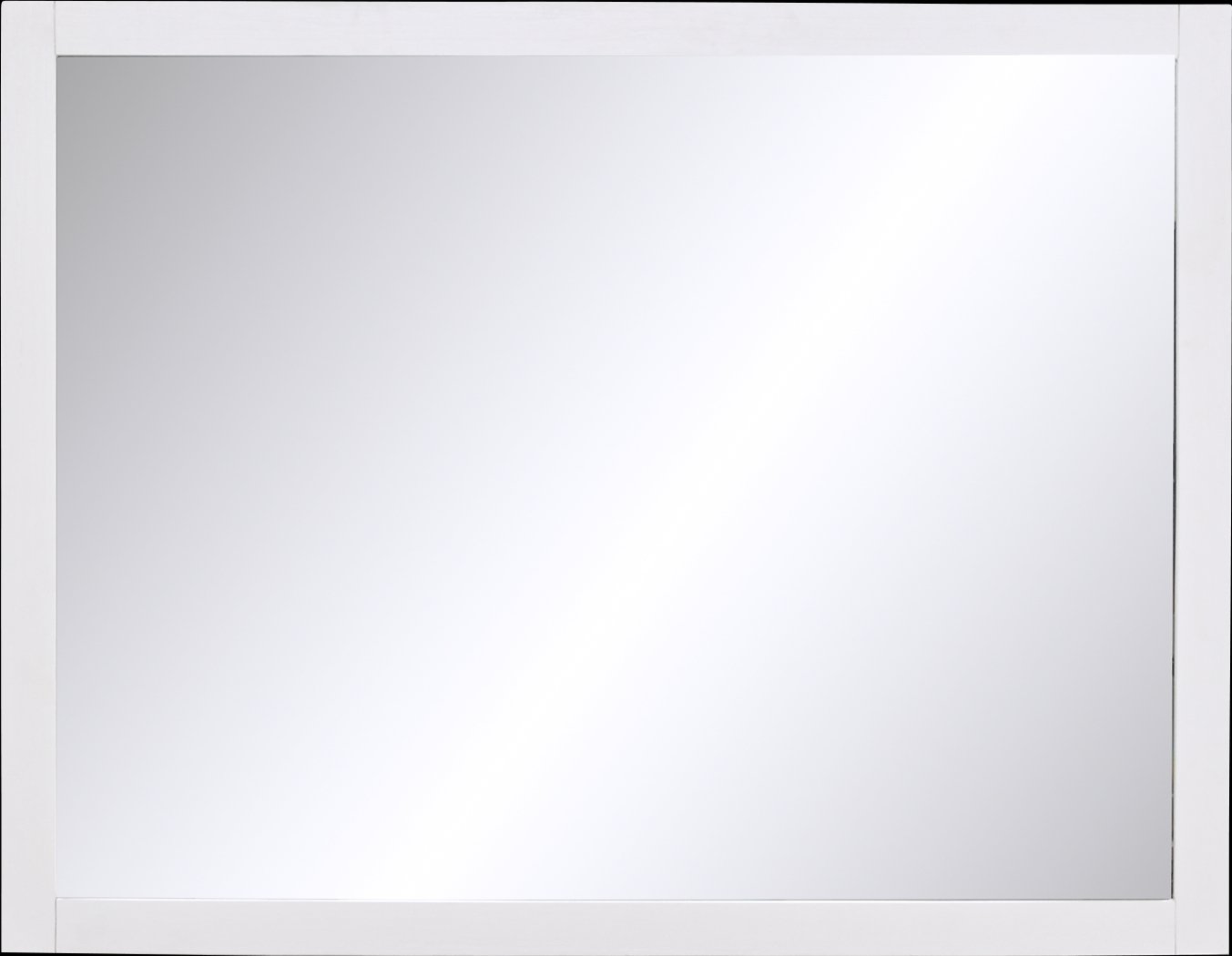 Barringer Place White Mirror - Thumbnail - Image 1