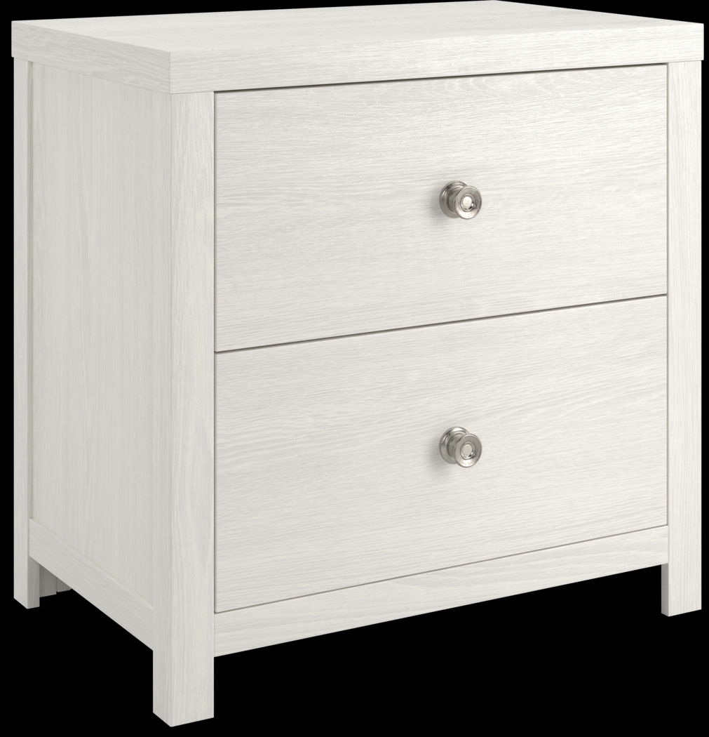 Barringer Place White 7 Pc Queen Panel Bedroom - Thumbnail - Image 8